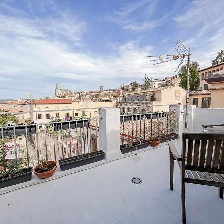 Romantic Duplex With Terrace And Great Views Girona Exterior foto