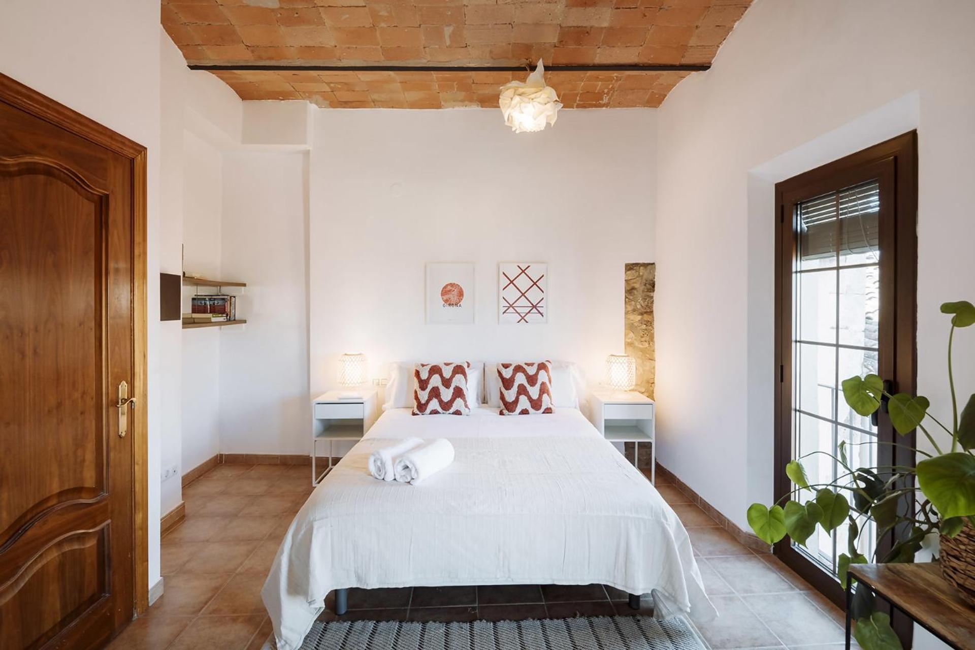 Romantic Duplex With Terrace And Great Views Girona Exterior foto